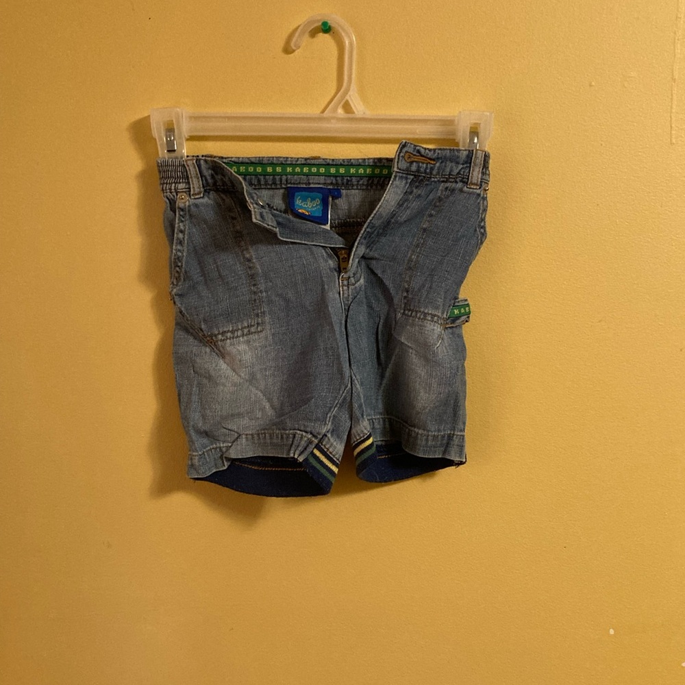 Classic Infants Blue Denim Shorts with Stretchy Waistband